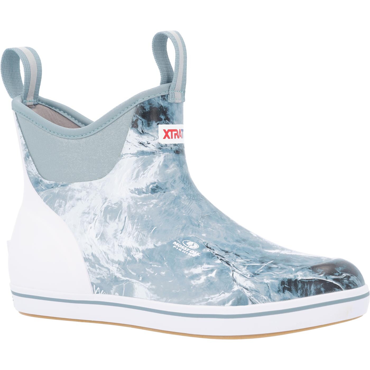 Мужские ботинки на щиколотке из замшелого дуба с элементами деки