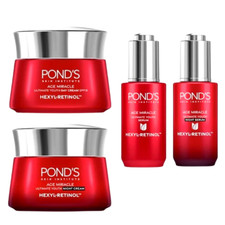 Pond's Cream Serum Hexyl-Retinol Age Miracle Ultimate Set Day Night .
