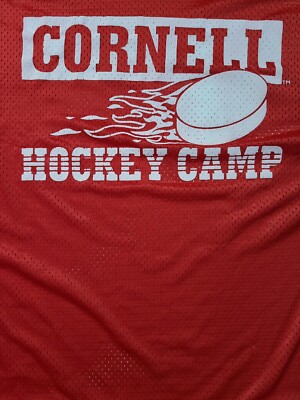 Cornell Big Red K1 Hockey Camp Jersey 19 x 21 Small