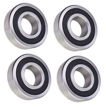  4 Each 1635-2RS Sealed Radial Ball Bearing 3/4 ID X 1-3/4 OD X 1/2 Wide