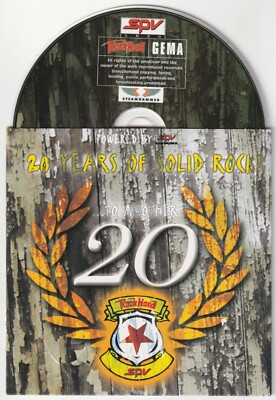   ROCK HARD 20 Years of Solid Rock METAL-MAGAZIN CD-SAMPLER NEUW. TOP NM-VG+