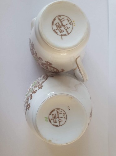 Lattiera e zuccheriera vintage Colclough Bone China - Foto 3 di 3