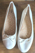 Girls' Diana Slip-On Ballet Flats White - Cat  Jack - SIZE 5