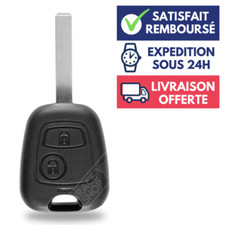 Coque Clé Plip Clef Télécommande pour Peugeot 107 207 307 407 ⭐ TOP QUALITÉ⭐ 