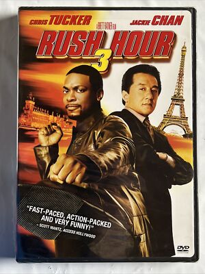 Rush Hour 3 (DVD, 2007, O-Sleeve) Jackie Chan, Chris Tucker - B2G1FREE