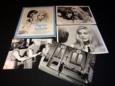 THESE ET ISABELLE Essy Persson Anna Gael photos press cinema 1967