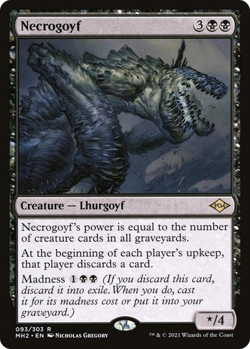 4X Necrogoyf Extended : MTG - Modern Horizons 2 - NM | eBay
