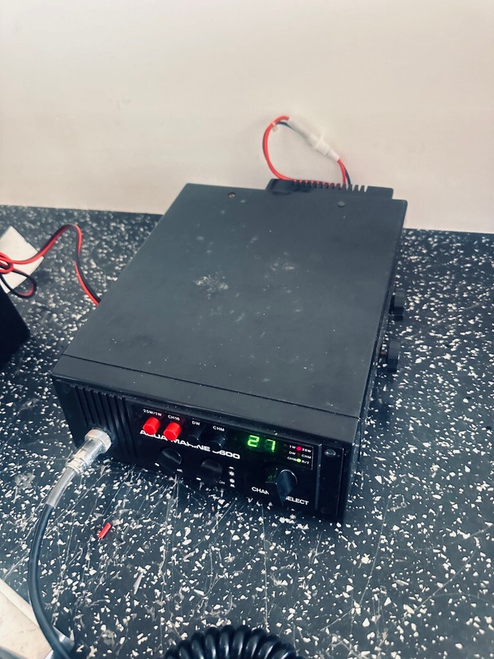 AquaMarine 5600 Vintage Marine Radio VHF Transceiver eBay