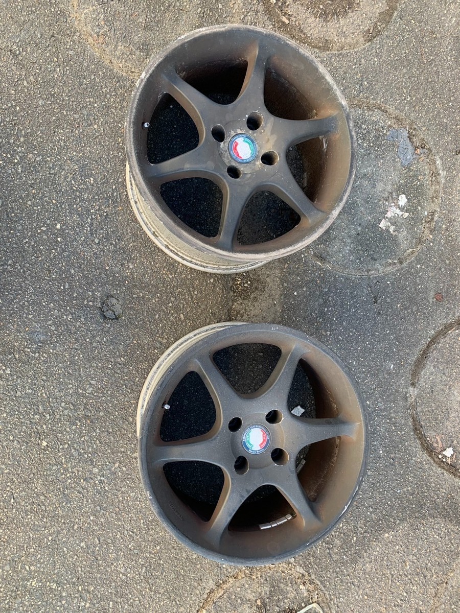 ① ENKEI Bortex 17インチ PCD100 5穴 ２本 セット Genuine ENKEI Bortex 17