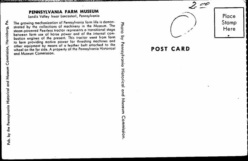Postcard FARM SCENE Lancaster Pennsylvania PA 10/19 AK9703 eBay