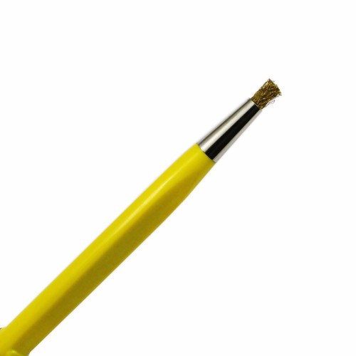 4 Scratch brush brass steel nylon fiberglass set watch repair rust clean tool - Picture 2 of 5