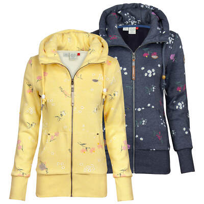 Ragwear Damen Sweatjacke Pullover Sweater Sweatshirt Übergang