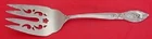 Rose Elegance By Lunt Sterling Silver Cold Meat Fork Pierced 8 1/8"