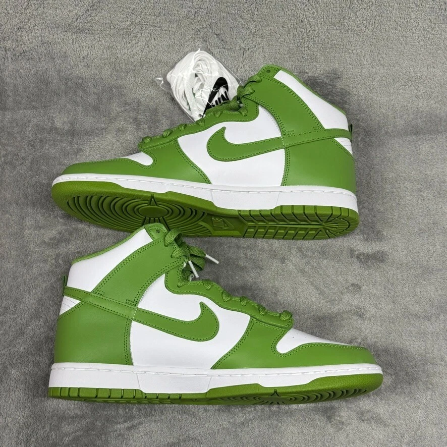 Nike Dunk Zapatillas Altas "Clorofila" Para Hombres Talla 11 Verde Retro DV0829 101 Zapatos Foto 2 de 4