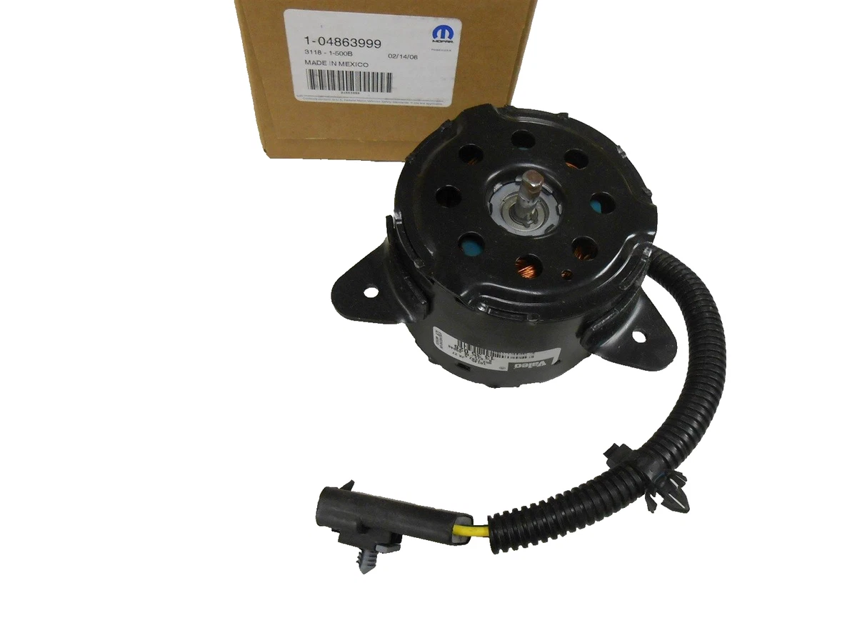 04863999 MOPAR CHRYSLER SEBRING 1996 1997 1998 RADIATOR FAN MOTOR  