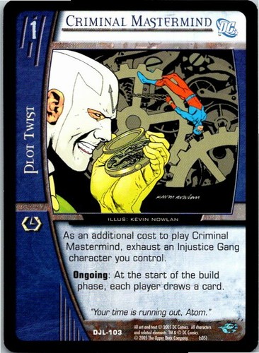 2005 VS SYSTEM DC Justice League Of America - PICK / CHOOSE YOUR CARDS - Picture 92 of 192