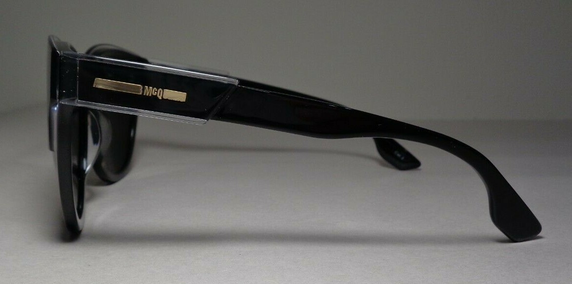 McQ by Alexander McQueen MQ0054S Black New Women\'s Sunglasses McQ by Alexander McQueen MQ0054S Black New Men main image 4