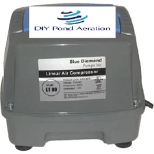BLUE DIAMOND ET80 SEPTIC AIR AERATOR PUMP COMPRESSOR TREATMENT ATU POND