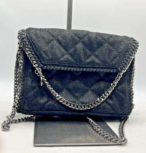 echt Stella McCartney grau Falabella Klappe Crossbody Schultertasche - Bild 5 von 10