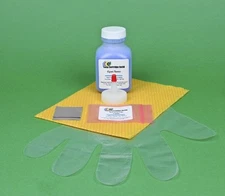 HP CP2020 CP2025n CP2025x Cyan Toner Refill Kit with Chip. 80gr. 2.8K Pages