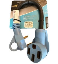 Road  Home 18" RV Adapter Dogbone 30 Amp Male to 50 Amp Female RVP094 22 