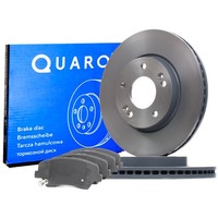 Quaro Bremsscheiben 280Mm + BeläGe Vorne FüR Hyundai I30 GD KIA Ceed JD CD