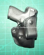 Blackhawk 420434BK-R Leather IWB Holster XDS 3.3" Shield 3.1" SR9C Made in Italy