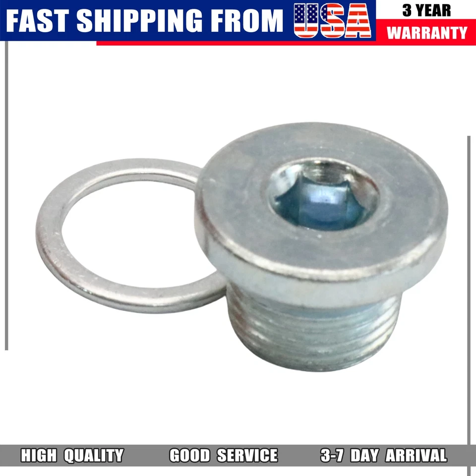 New High Quality Oil Drain Plug & Gasket Kit For 2017 Porsche 718 Cayman USA — 第 2/4 张图片