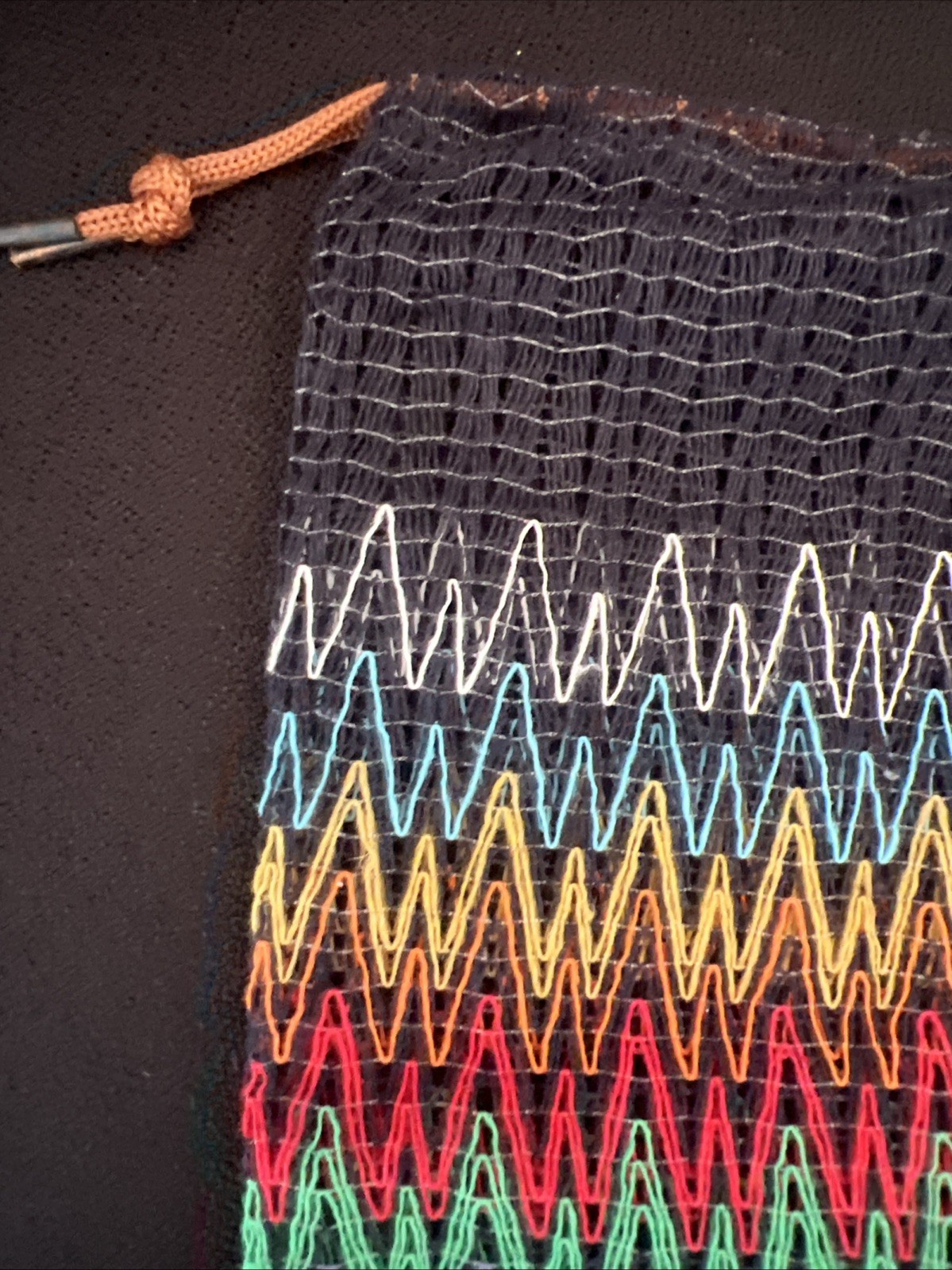 Missoni Drawstring Bag Small Multiple Coloured Po… - image 9