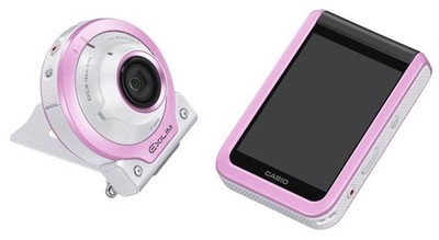 【CASIO】EX-FR100L PK Near Mint] CASIO EX-FR100L Separate type Digital Camera 10.2MP