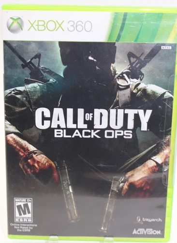 Call of Duty: Black Ops (Microsoft Xbox 360, 2010) Game Complete with Manual CIB