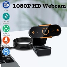 1080P HD USB Webcam Auto Focus Camera with Microphone for PC Video Calls Meeti