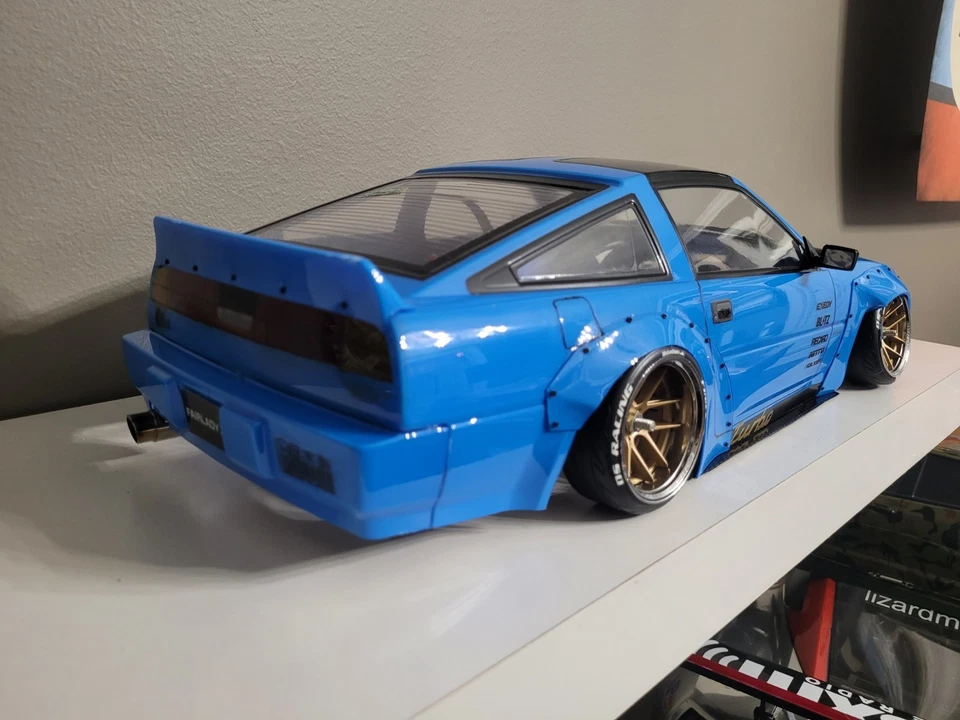  Custom 1/10 Scratch & Dent Z31 300Z Body Only.  Fits Usukani, Yokomo, MST, etc - Image 3 of 4