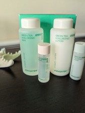 INNISFREE Green Tea Hyaluronic Skin Care 4 Piece Set NIB Expires 8/2026