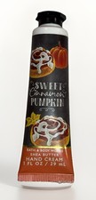 Bath Body Works Sweet Cinnamon Pumpkin SHEA BUTTER Hand Cream 1 FL OZ - New