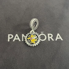Pandora Winnie The Pooh Charm Dangel Pendant S925 Sterling Silver