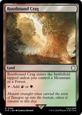 Rootbound Crag - Light Play MTG Universes Beyond: Fallout