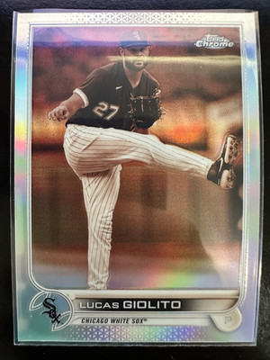 Lucas Giolito 2022 Topps Chrome Sepia Refractor #94 Chicago White Sox