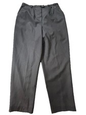 Womens Pendleton Vintage 100 Virgin Wool Pleated Trouser Pants Size 16