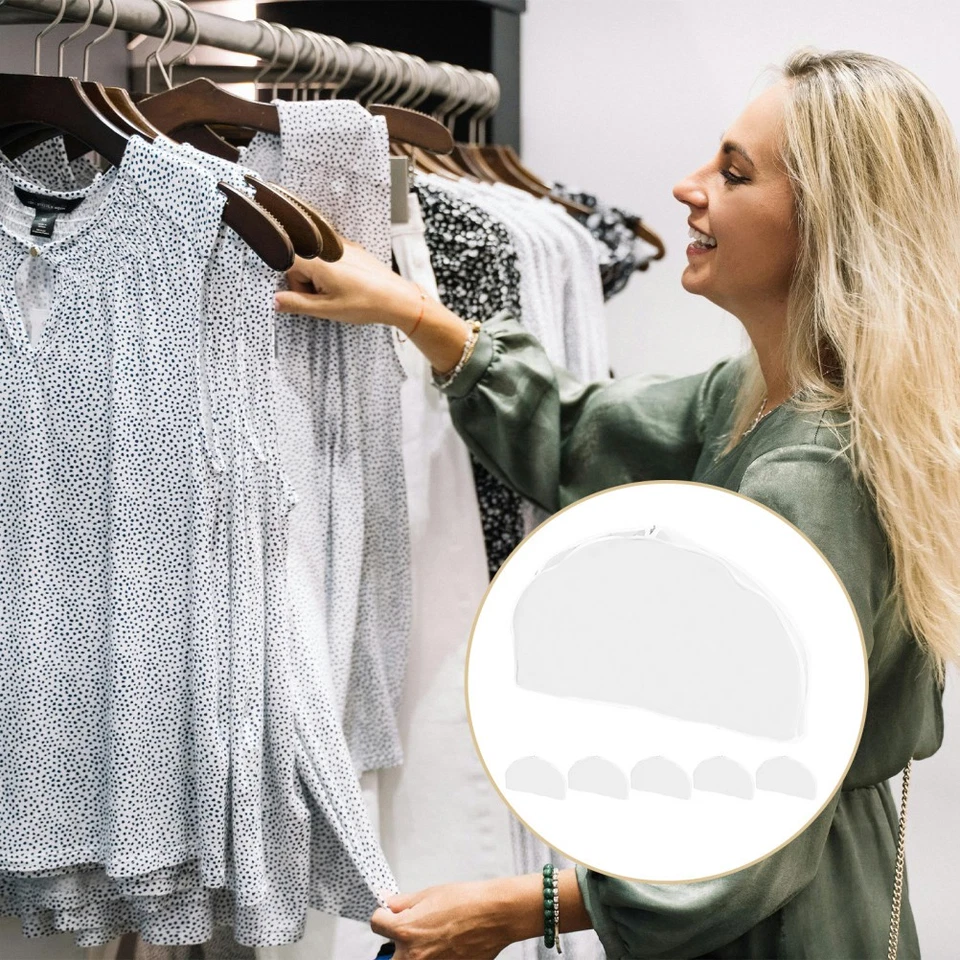  6 Pcs Staubbedeckte Schulterabdeckung Kleidersack Lang Reisen Anzugbezüge - Bild 4 von 4