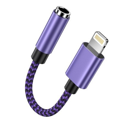 Kopfhörer Adapter Lightning auf Klinke 3,5 mm, iPhone, iPad, Apple, Aux