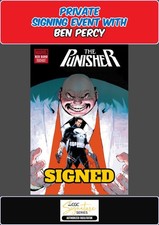 PUNISHER RED BAND #3 PHILIP TAN RAW BEN PERCY PRIVATE SIGNING W/COA PRESALE NM