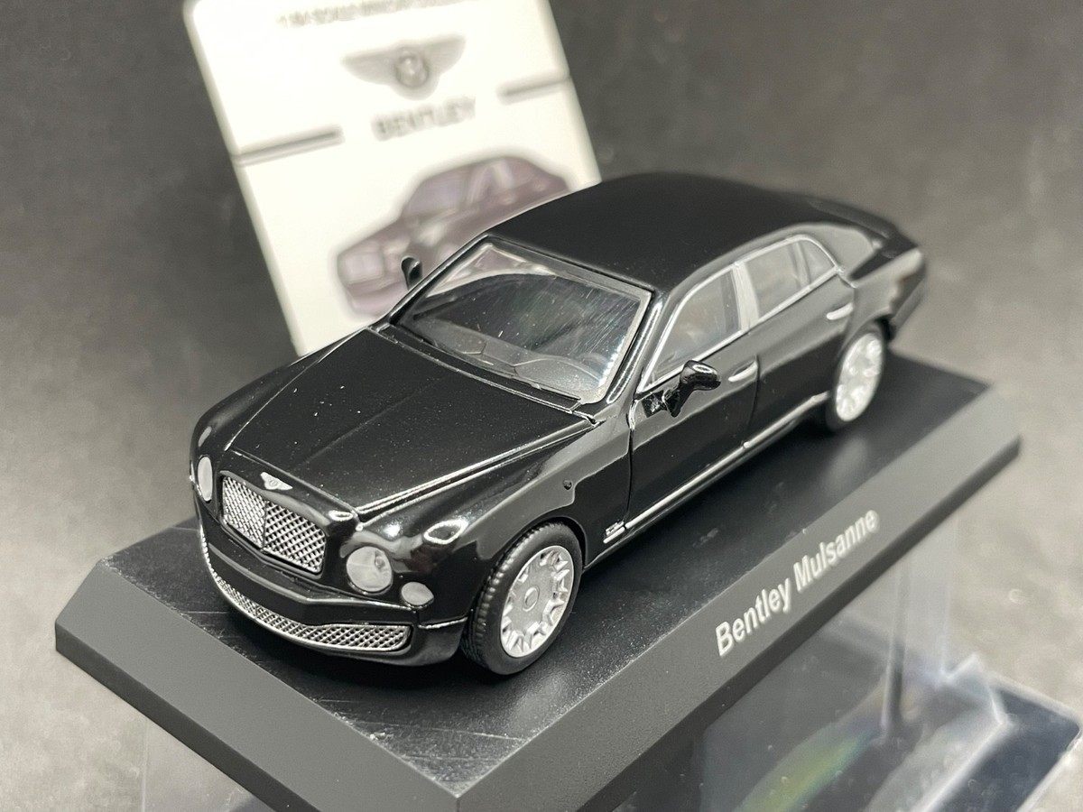 Kyosho 1/64 Bentley collection MULSANNE Black 72D1 | eBay