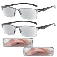 AQOYNQ 2PCS Auto Focus Glasses Self Adjusting, 5.71 inches, Transparent