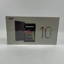 New WiFi Only Acer ICONIA TAB A10 64GB Black A22002