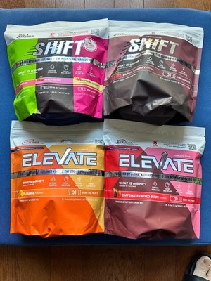Real Ketones ELEVATE & SHIFT 30 Days Supply Packets, Pick Your Flavor, Exp 2028