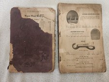 2 X 1907 Fulton Conway & Co Heavy Hardware Tools Catalogs Louisville Kentucky