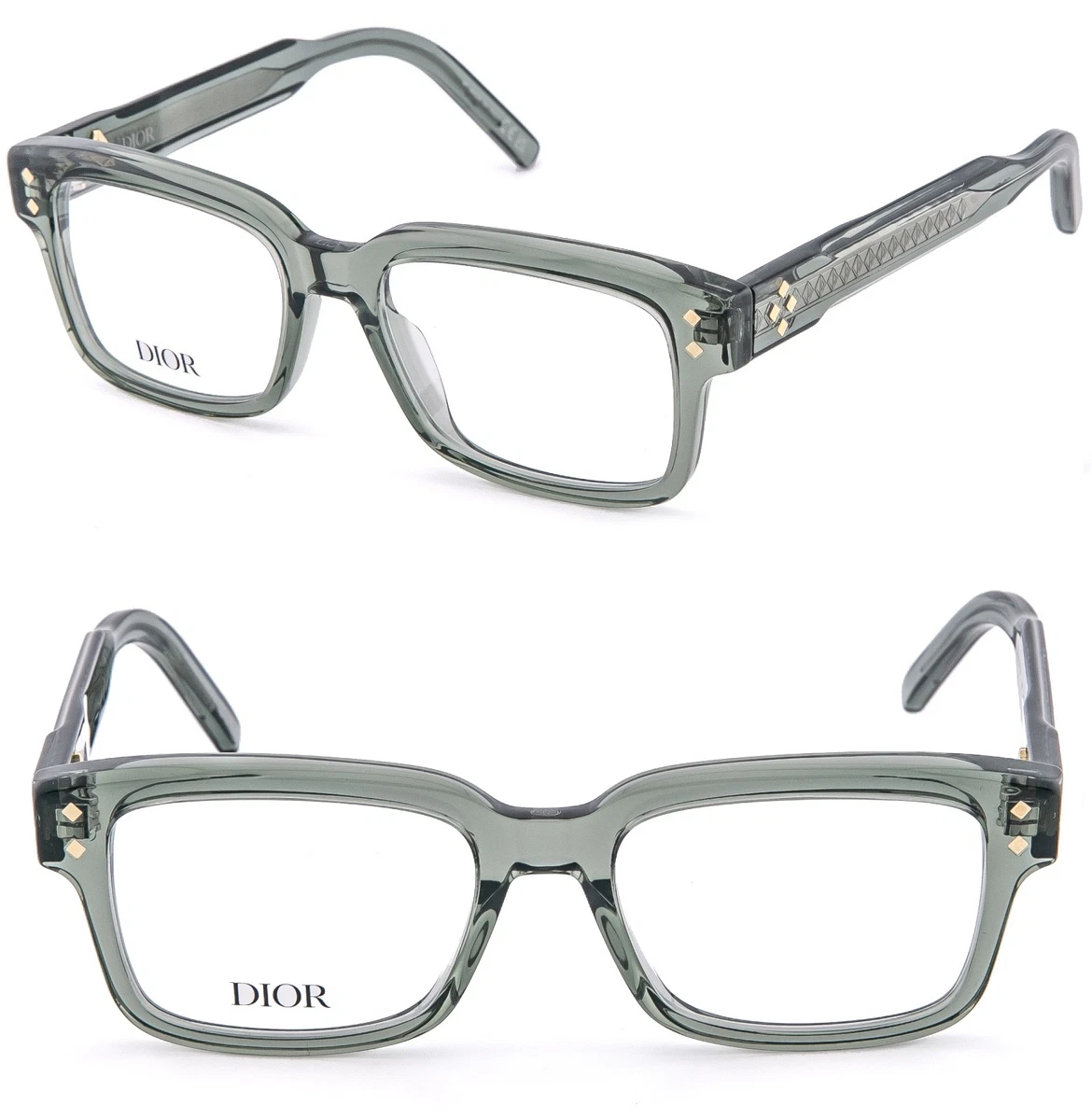 Dior Green Eyeglass Frames for sale | eBay display picture 2