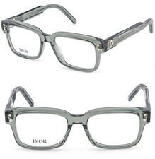 CHRISTIAN DIOR CD DIAMONDO S8I Green Crystal Eyeglasses 53mm DM50094I DIAMOND
