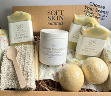 Self Care Gift Set Women Vegan Bath & Body Bundle Natural Handmade